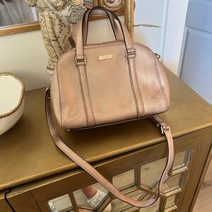 Kate Spade Metallic Pink Satchel
